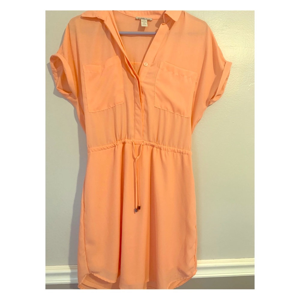 Charlotte Russe coral dress